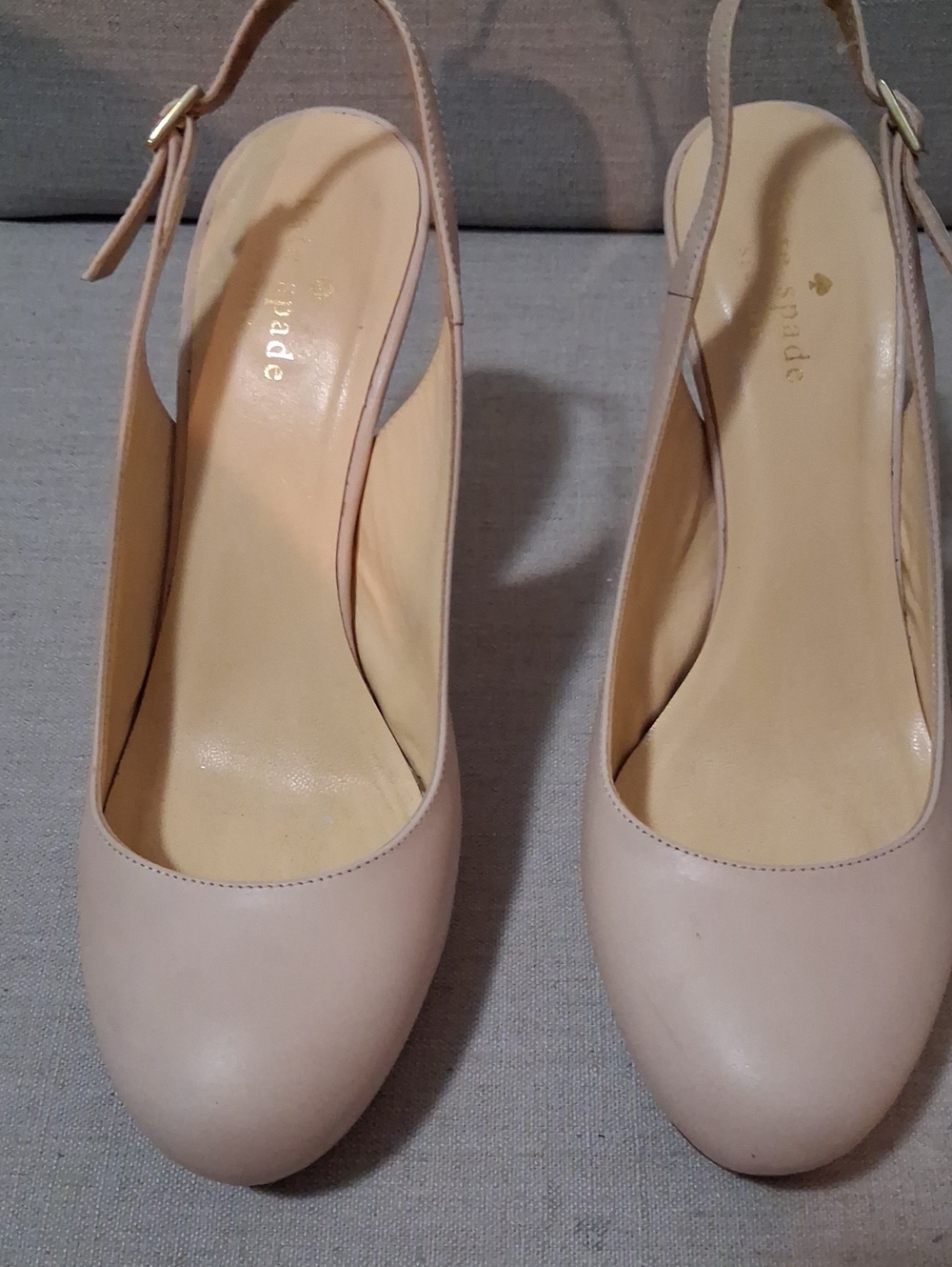 kate spade Blush Nude Slingback Pumps